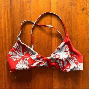 RVCA Crossback Floral Bikini Top